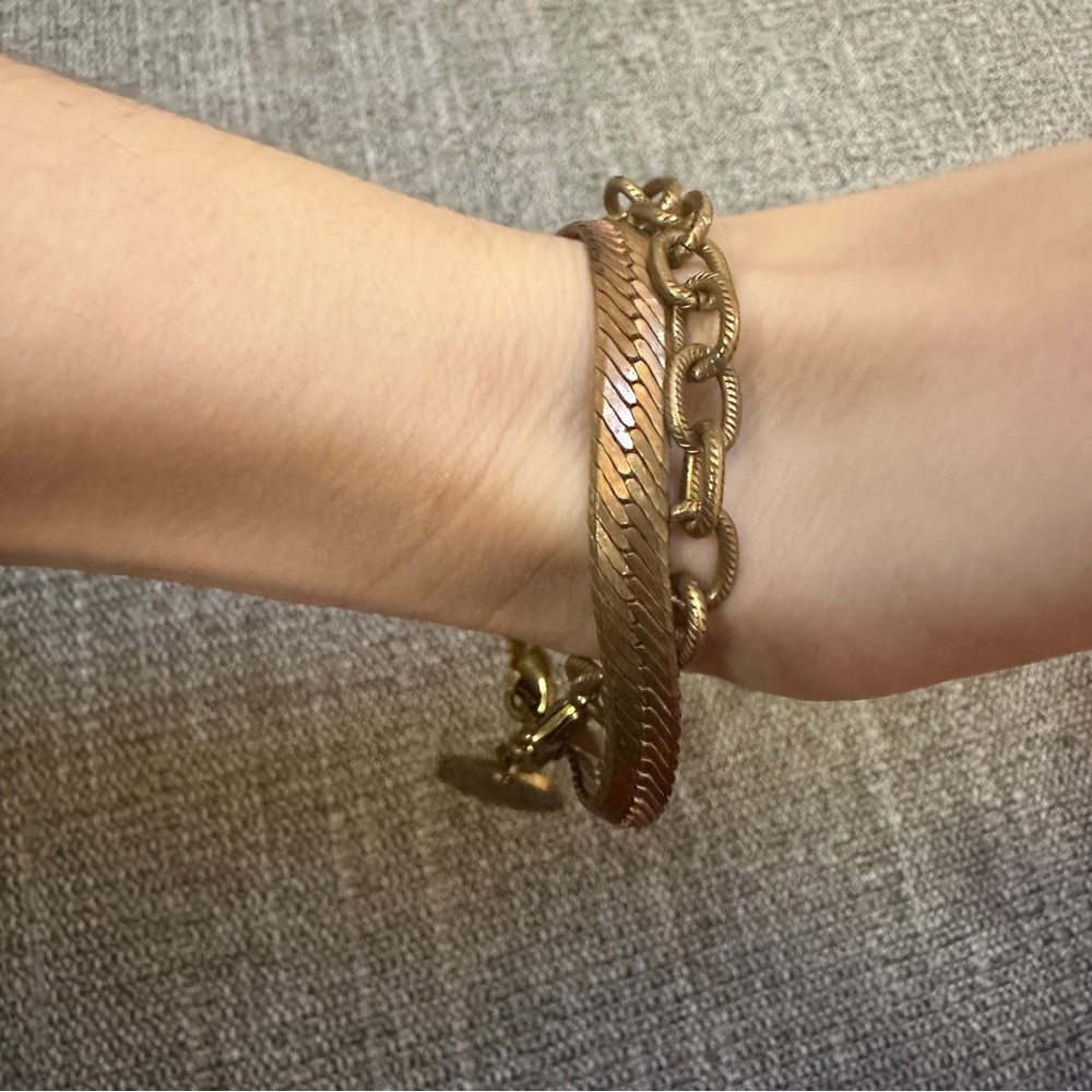 Twisted Silver Bracelet AND Necklace